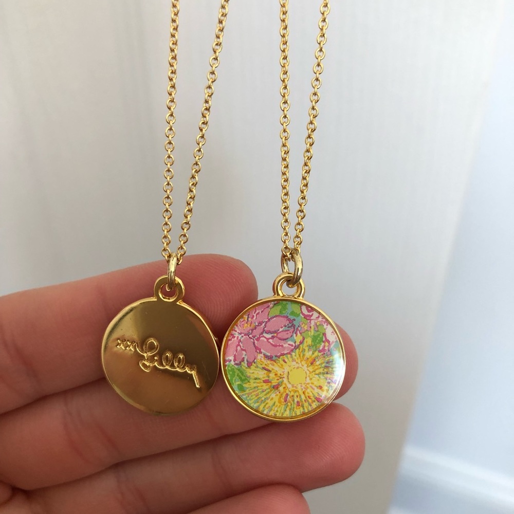 Lilly Pulitzer necklace.